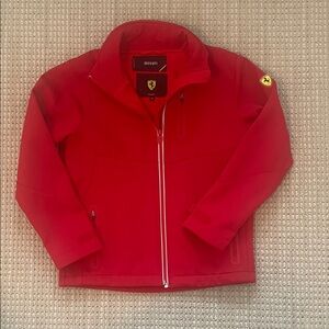Ferrari Kids Bold Red Jacket